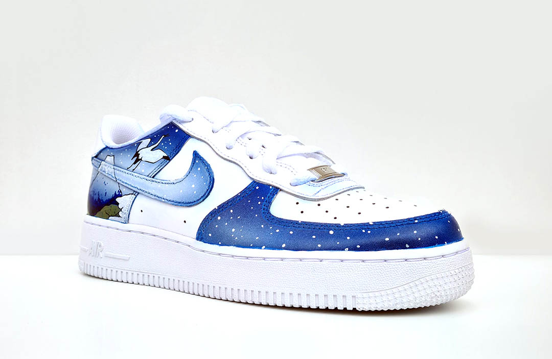 Sneakers Air Force 1 Custom Fuji Japon