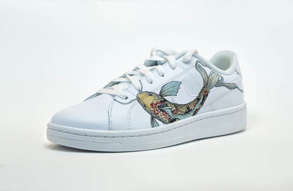 Sneakers Nike Custom Koï Japon