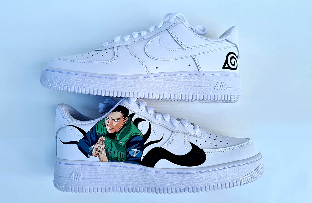 Sneakers Air Force 1 Custom Naruto Shikamaru