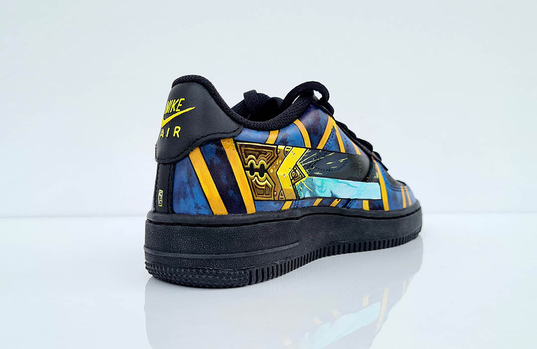 Sneakers Air Force 1 Custom League of Legends Senna