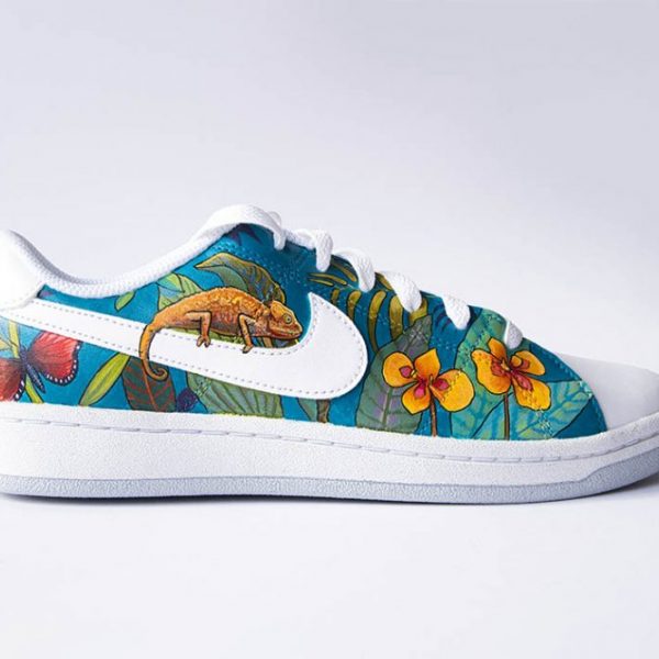 Sneakers Nike Custom Jungle Tropicale