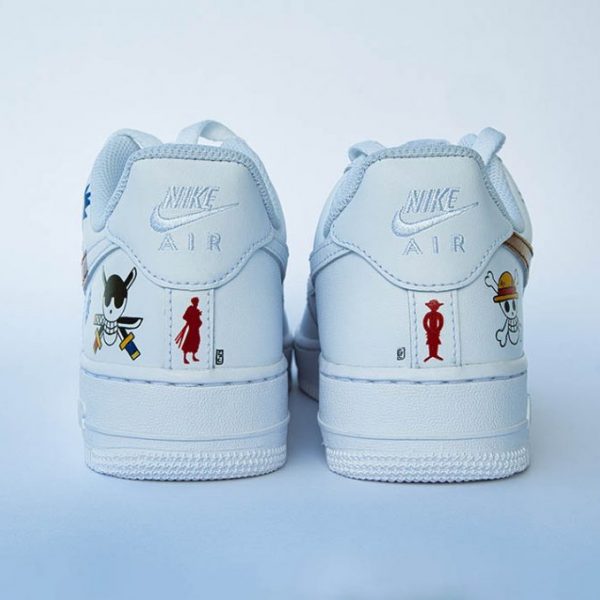 Sneakers Air Force 1 Custom One Piece Luffy Zoro